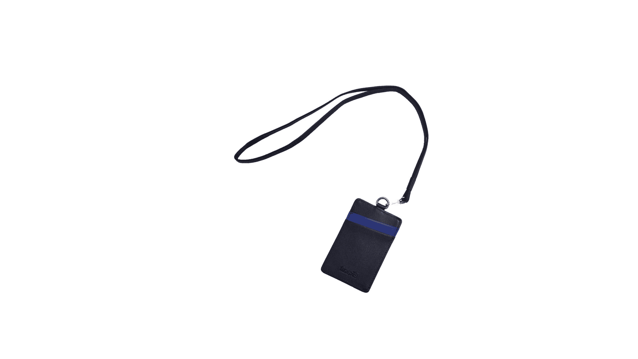 PVC Leather Card Holder with Lanyard