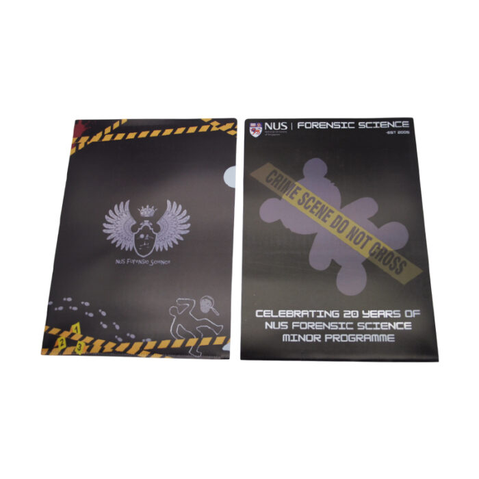 A4 L-Shaped File - Stationery corporate gifts for corporate gifting in Singapore with custom logo branding.With its practical L-shape, this file is perfect for organizing A4-sized papers, offering a convenient way to store.