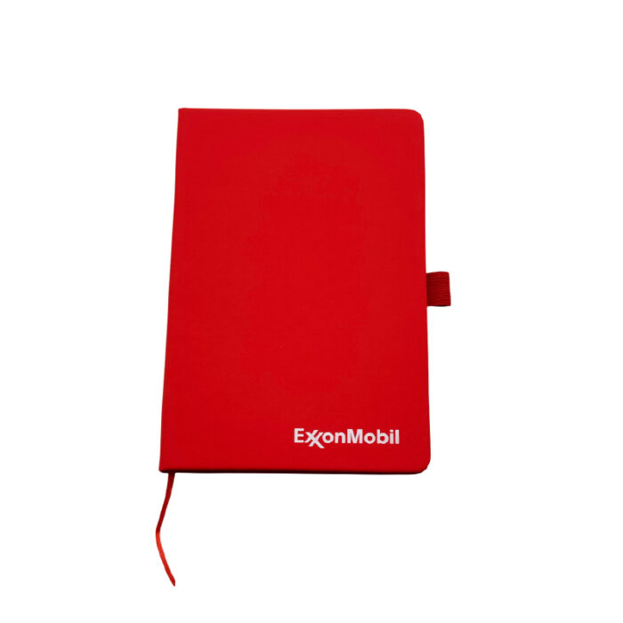 A5 PU Notebook - Stationery corporate gifts for corporate gifting in Singapore with custom logo branding.A5 PU notebook with a sleek, professional design, perfect for jotting down notes or ideas. Its durable cover and compact size make it an ideal choice for on-the-go use.