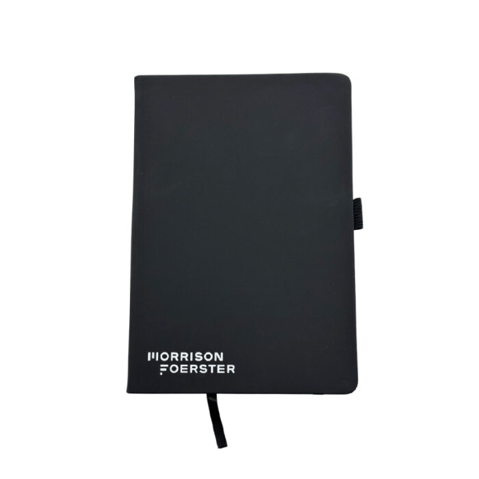 A5 PU Notebook - Stationery corporate gifts for corporate gifting in Singapore with custom logo branding.A5 PU notebook with a sleek, professional design, perfect for jotting down notes or ideas. Its durable cover and compact size make it an ideal choice for on-the-go use.