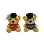 Customised Plush Keychain - Events & Promo corporate gifts for corporate gifting in Singapore with custom logo branding.A plush keychain is a soft, cuddly accessory that attaches to your keys, bags, or zippers. It adds a fun and personalized touch to everyday items.