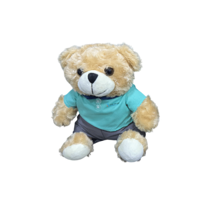 Customised Bear with Uniform - Other corporate gifts for corporate gifting in Singapore with custom logo branding.A customized bear with a uniform is a plush toy personalized with specific attire to match professions, teams, or organizations. It makes a thoughtful gift or keepsake, symbolizing pride and identity.