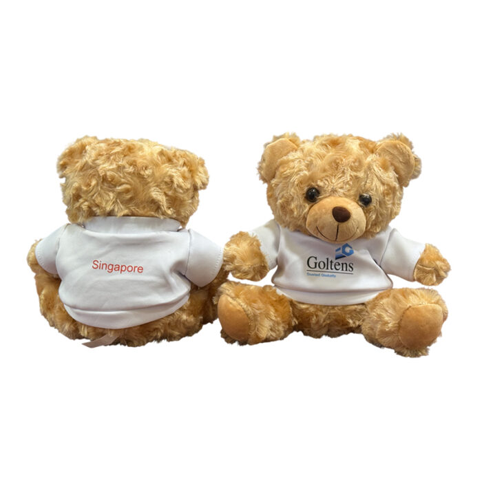 Customised Bear with Uniform - Other corporate gifts for corporate gifting in Singapore with custom logo branding.A customized bear with a uniform is a plush toy personalized with specific attire to match professions, teams, or organizations. It makes a thoughtful gift or keepsake, symbolizing pride and identity.