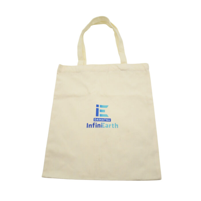 Canvas Tote Bag - branded bags and pouches for corporate gifting in Singapore with custom logo branding. A canvas tote bag is a sturdy, reusable bag made from durable cotton canvas.