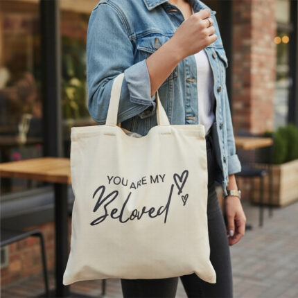 Canvas Tote Bag - branded bags and pouches for corporate gifting in Singapore with custom logo branding. A canvas tote bag is a sturdy, reusable bag made from durable cotton canvas.