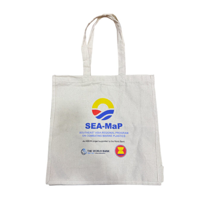 Canvas Tote Bag - branded bags and pouches for corporate gifting in Singapore with custom logo branding. A canvas tote bag is a sturdy, reusable bag made from durable cotton canvas.