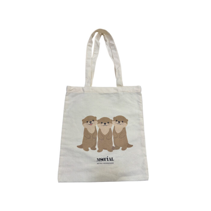 Canvas Tote Bag - branded bags and pouches for corporate gifting in Singapore with custom logo branding. A canvas tote bag is a sturdy, reusable bag made from durable cotton canvas.