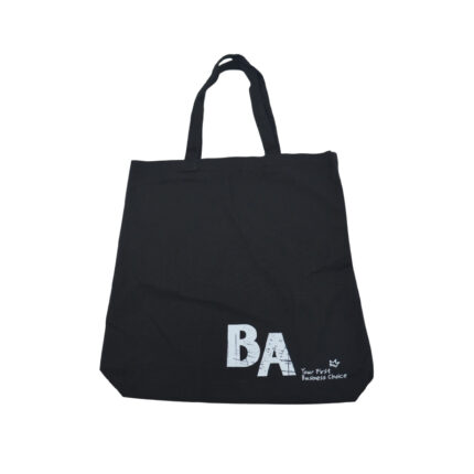 Canvas Tote Bag - branded bags and pouches for corporate gifting in Singapore with custom logo branding. A canvas tote bag is a sturdy, reusable bag made from durable cotton canvas.