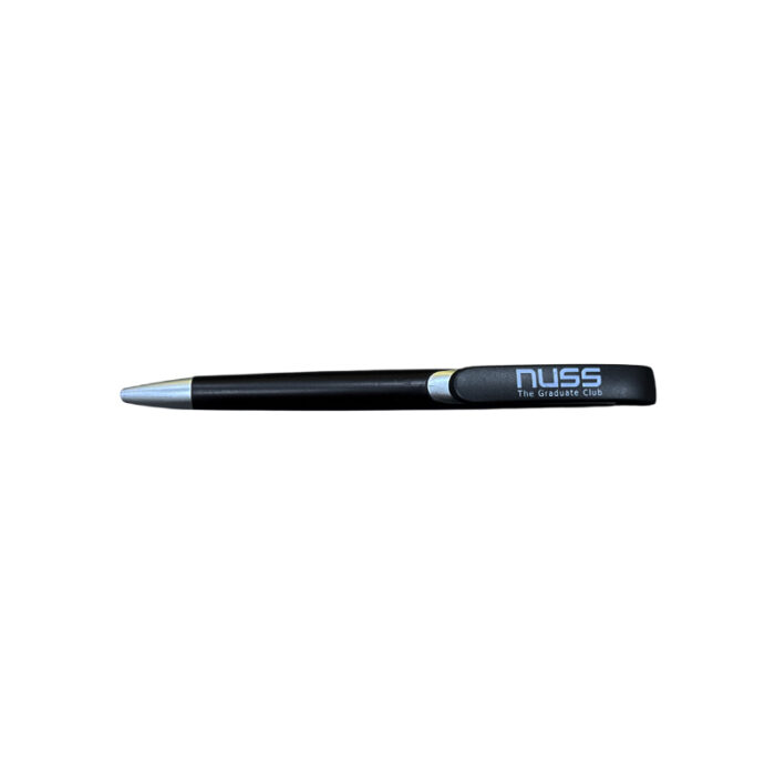 Clicker Ballpoint Pen - branded stationery for corporate gifting in Singapore with custom logo branding. Designed for effortless use, this clicker ballpoint pen ensures a clean and smooth writing experience, with a quick-click feature to extend and retract