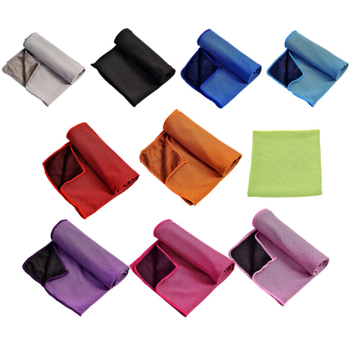 Cooling Towel - Lifestyle corporate gifts for corporate gifting in Singapore with custom logo branding.A cooling towel is a moisture-activated cloth that provides instant cooling when wet. Ideal for sports and outdoor activities, it helps regulate body temperature by offering relief from heat and sweat.