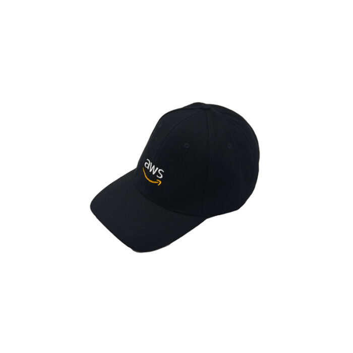 Cotton Cap (6 Panel) - branded apparel for corporate gifting in Singapore with custom logo branding. A cotton cap is a lightweight, breathable hat made from soft cotton fabric.