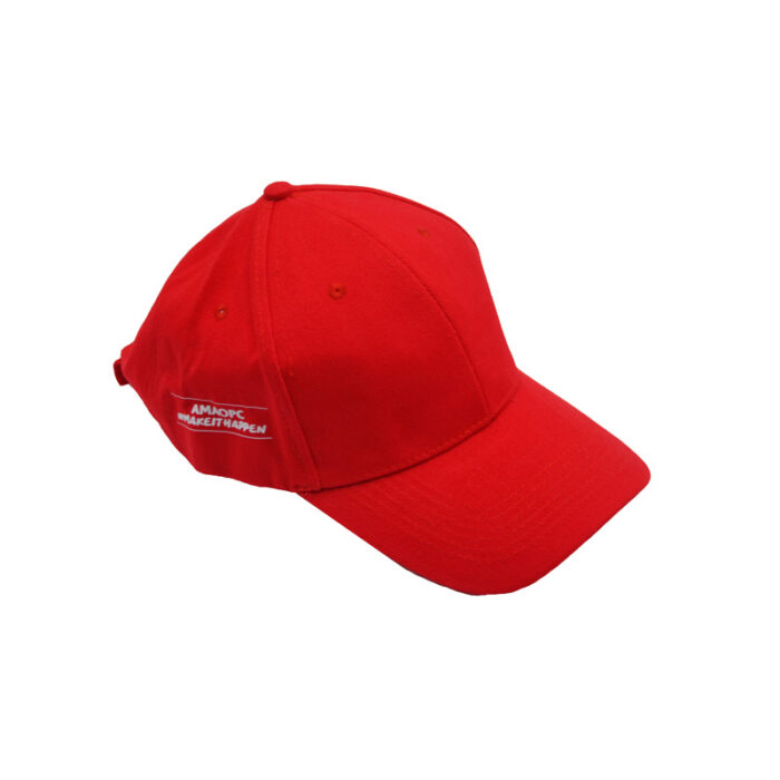 Cotton Cap (6 Panel) - branded apparel for corporate gifting in Singapore with custom logo branding. A cotton cap is a lightweight, breathable hat made from soft cotton fabric.