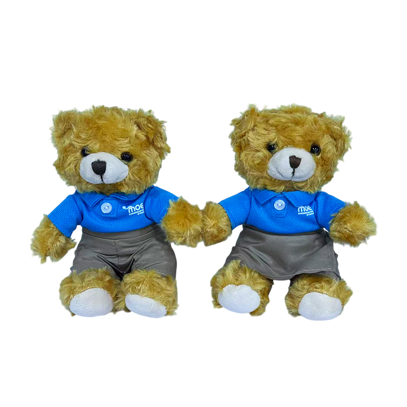 Customised Bear with Uniform - Other corporate gifts for corporate gifting in Singapore with custom logo branding.A customized bear with a uniform is a plush toy personalized with specific attire to match professions, teams, or organizations. It makes a thoughtful gift or keepsake, symbolizing pride and identity.