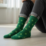 Socks - custom corporate gift for corporate gifting in Singapore with custom logo branding. Socks with a customized design, perfect for showcasing your unique style or brand.