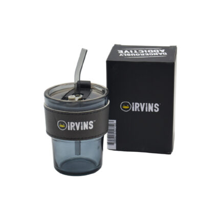 Glass Tumbler Coffee Cup with Lid and Straw - branded drinkware for corporate gifting in Singapore with custom logo branding. Stay eco-friendly and stylish with our glass tumbler coffee cup, designed with a spill-proof lid and a convenient straw for an enhanced drinking experience.