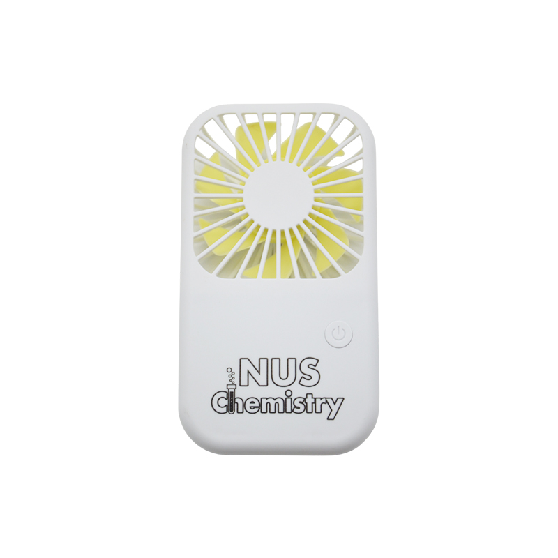 Handheld Pocket Fan 800mAh - event giveaways and promotional items for corporate gifting in Singapore with custom logo branding. A handheld pocket fan is a compact, portable fan designed for easy use on the go.