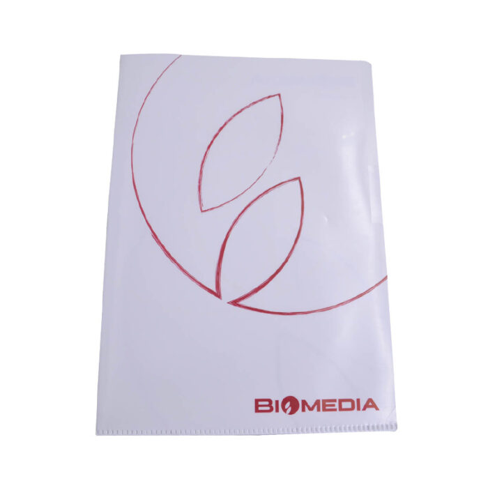 A4 L-Shaped File - Stationery corporate gifts for corporate gifting in Singapore with custom logo branding.With its practical L-shape, this file is perfect for organizing A4-sized papers, offering a convenient way to store.