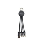 LED Charging Cable - branded tech gifts for corporate gifting in Singapore with custom logo branding. An LED charging cable is a USB cable that lights up with an LED indicator while charging.