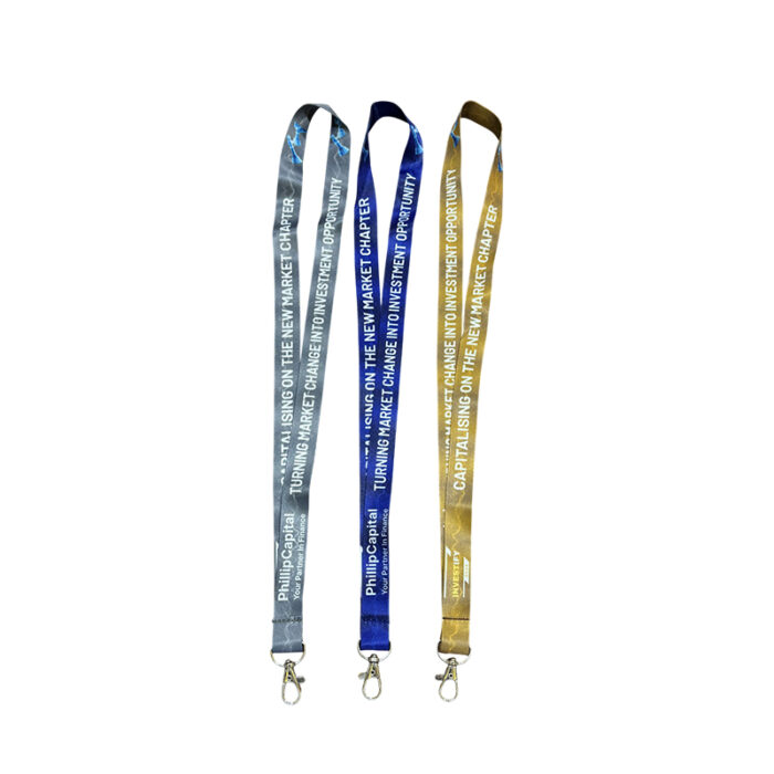 Lanyard - Events & Promo corporate gifts for corporate gifting in Singapore with custom logo branding.A lanyard is a short cord or strap worn around the neck, typically used to hold ID cards, keys, or small items. It is adjustable, lightweight, and convenient for easy access to essentials.