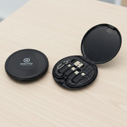 Multi Cable 5 in 1 - branded tech gifts for corporate gifting in Singapore with custom logo branding. Simplify your charging needs with our 5-in-1 multi cable, featuring multiple connectors to power up phones, tablets, and other devices in one solution.