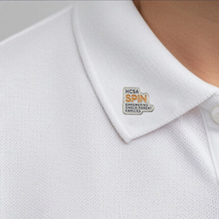 Collar Pin - Apparel corporate gifts for corporate gifting in Singapore with custom logo branding.A customized collar pin is a personalized accessory designed to secure and embellish the collar of a shirt or jacket. It can be tailored with unique designs, logos, or initials, adding a distinctive, stylish touch to any outfit.