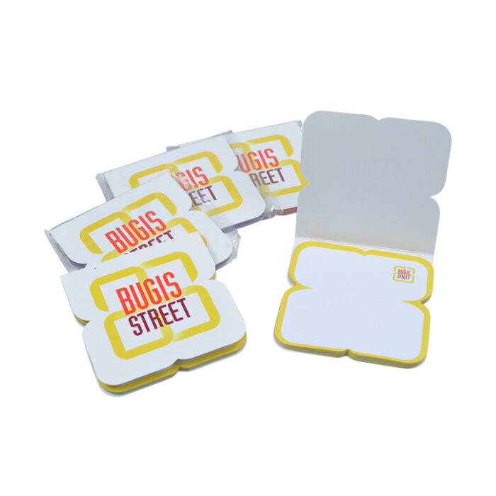 Post It Pad with Whitecard Cover - Stationery corporate gifts for corporate gifting in Singapore with custom logo branding.Featuring a durable whitecard cover, this Post-It pad ensures your sticky notes stay protected while providing a professional and convenient solution for jotting down reminders.