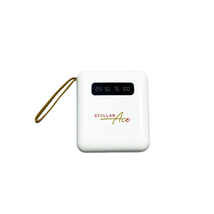 Mini Powerbank with 4 Built in Cable - branded tech gifts for corporate gifting in Singapore with custom logo branding. Mini powerbank comes with four built-in cables, making it a convenient all-in-one charging solution.
