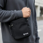 Shoulder Sling Bag - branded bags and pouches for corporate gifting in Singapore with custom logo branding. Shoulder sling bag features a sleek design with a single spacious compartment, ideal for daily essentials.