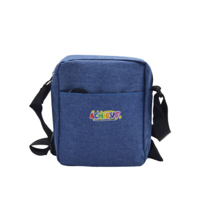 Sling Bag - branded bags and pouches for corporate gifting in Singapore with custom logo branding. Sling bag is the perfect accessory for any event, offering both style and convenience.