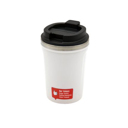 Suction Mug - branded drinkware for corporate gifting in Singapore with custom logo branding. Designed with a strong suction base, this 380ml mug stays in place to prevent tipping, providing a spill-proof solution for enjoying your favorite drinks without worry.
