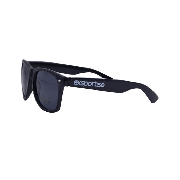 Sunglasses - custom corporate gift for corporate gifting in Singapore with custom logo branding. Sunglasses with a customized logo, offering both style and brand visibility. 6cm (L) x 13.7cm (W) x 4.8cm (H).