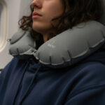 Travel Neck Pillow - Travel corporate gifts for corporate gifting in Singapore with custom logo branding.Travel neck pillow designed for comfort and support during long journeys. Its ergonomic shape ensures a restful experience, making it the perfect travel companion.