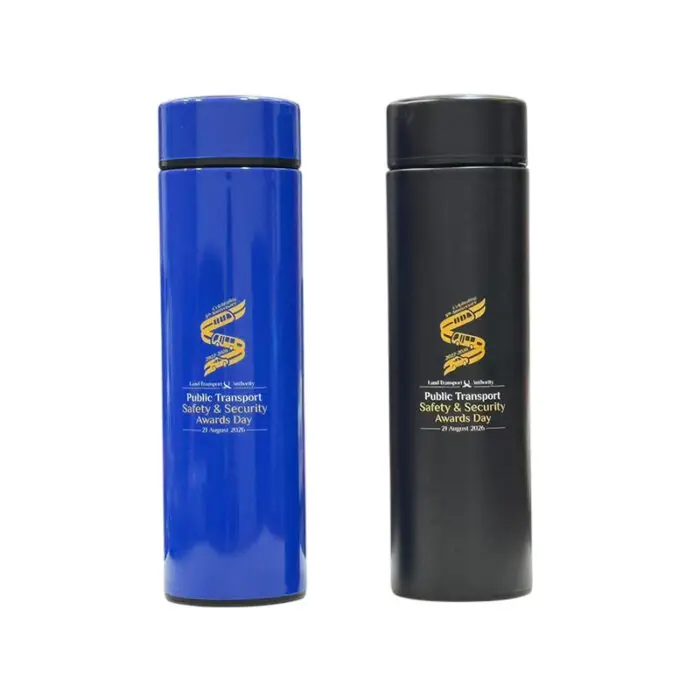 Vacuum Flask - branded drinkware for corporate gifting in Singapore with custom logo branding. This sleek vacuum flask features double-wall insulation, ensuring your drinks stay hot or cold for extended hours, making it perfect for travel, work, or outdoor activities.
