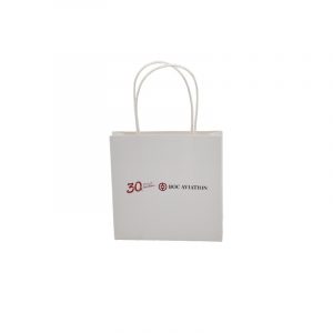 Kraft Paper Bag - custom packaging for corporate gifting in Singapore with custom logo branding. A kraft paper bag is made from strong, durable paper.