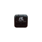 Worldwide Travel Adaptor PD20W - Tech corporate gifts for corporate gifting in Singapore with custom logo branding.A Worldwide Travel Adaptor PD20W is a compact, multi-region plug that supports fast charging with Power Delivery (PD) up to 20W. Ideal for international travel, it works with various plug types and ensures efficient charging for your devices.