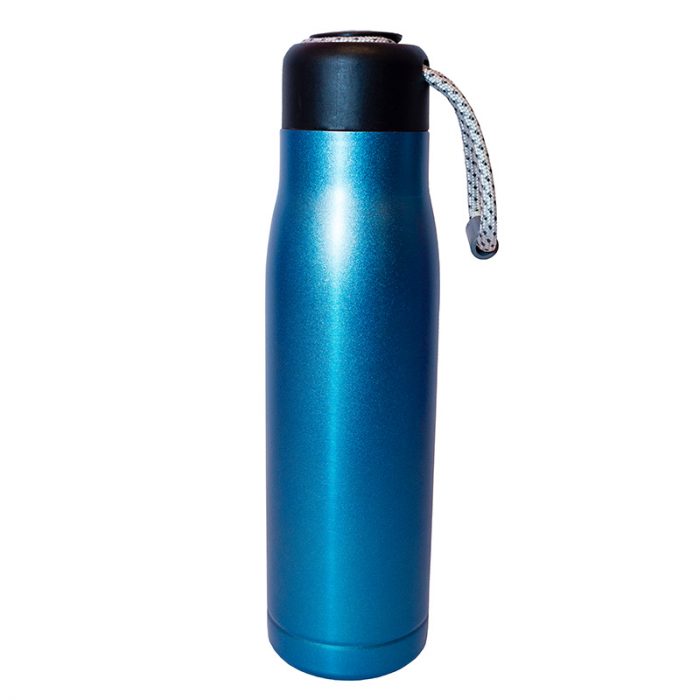 Sports Bottle- branded drinkware for corporate gifting in Singapore with custom logo branding.This durable stainless steel sport bottle keeps drinks hot or cold for hours.