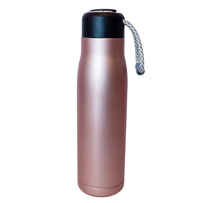 Sports Bottle- branded drinkware for corporate gifting in Singapore with custom logo branding.This durable stainless steel sport bottle keeps drinks hot or cold for hours.