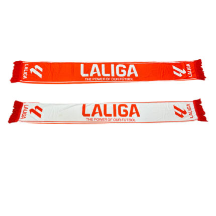 Football Scarf - branded apparel for corporate gifting in Singapore with custom logo branding. Design your own unique football scarf with your team’s logo, colors, or a personalized message.