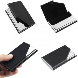 PU Leather Name Card Holder - Other corporate gifts for corporate gifting in Singapore with custom logo branding.Keep your business cards organized and protected with our durable PU leather name card holder. The sleek design and compact size make it perfect for carrying in your pocket or bag.