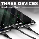 3 in 2 Multicable - branded tech gifts for corporate gifting in Singapore with custom logo branding.3-in-2 Multicable offers versatile charging with three connectors in one compact design, making it perfect for multiple devices.