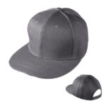 Cotton Snapback Cap - branded apparel for corporate gifting in Singapore with custom logo branding. Cotton Snapback Cap features a classic design made from soft, breathable cotton for all-day comfort. Its adjustable snapback closure ensures a secure and customizable fit.