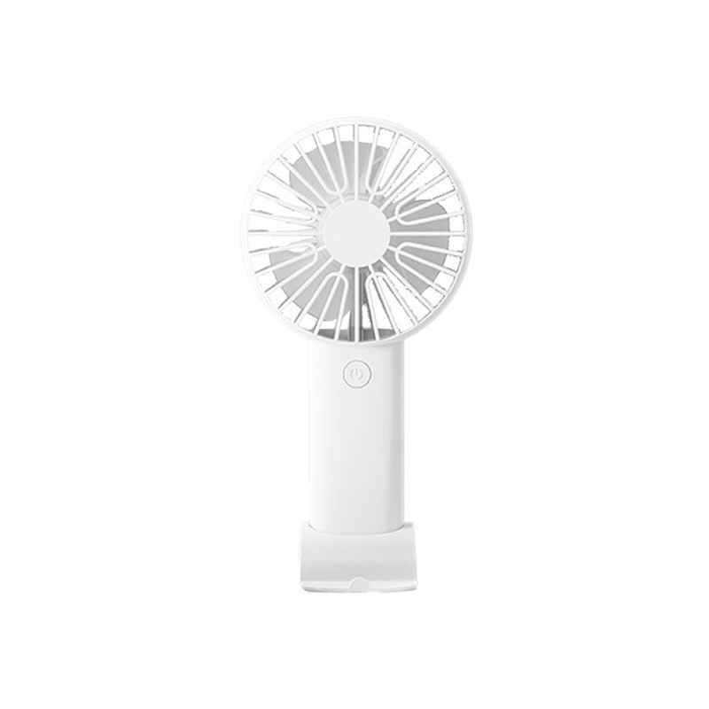 Handheld Fan with Phone Holder - branded tech gifts for corporate gifting in Singapore with custom logo branding.Handheld Fan with Phone Holder combines portable cooling with a built-in phone stand, perfect for multitasking on the go.