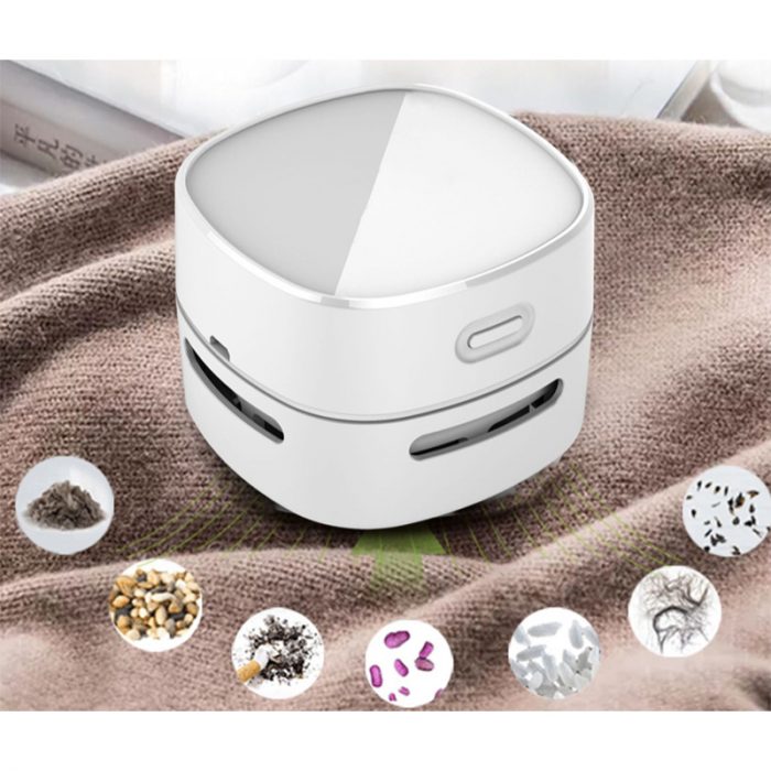 Miniature Desktop Vacuum- Tech corporate gifts for corporate gifting in Singapore with custom logo branding.