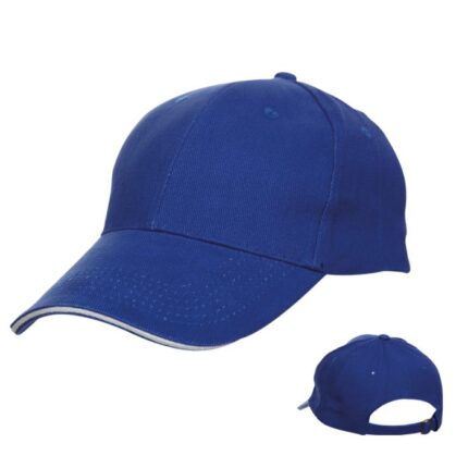 Trim Cotton Cap (6 Panel) - branded apparel for corporate gifting in Singapore with custom logo branding. Trim Cotton 6-Panel Cap offers a soft, breathable fit with a classic design for all-day comfort.