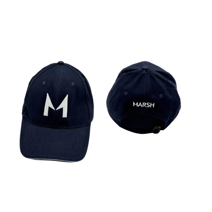 Trim Cotton Cap (6 Panel) - branded apparel for corporate gifting in Singapore with custom logo branding. Trim Cotton 6-Panel Cap offers a soft, breathable fit with a classic design for all-day comfort.