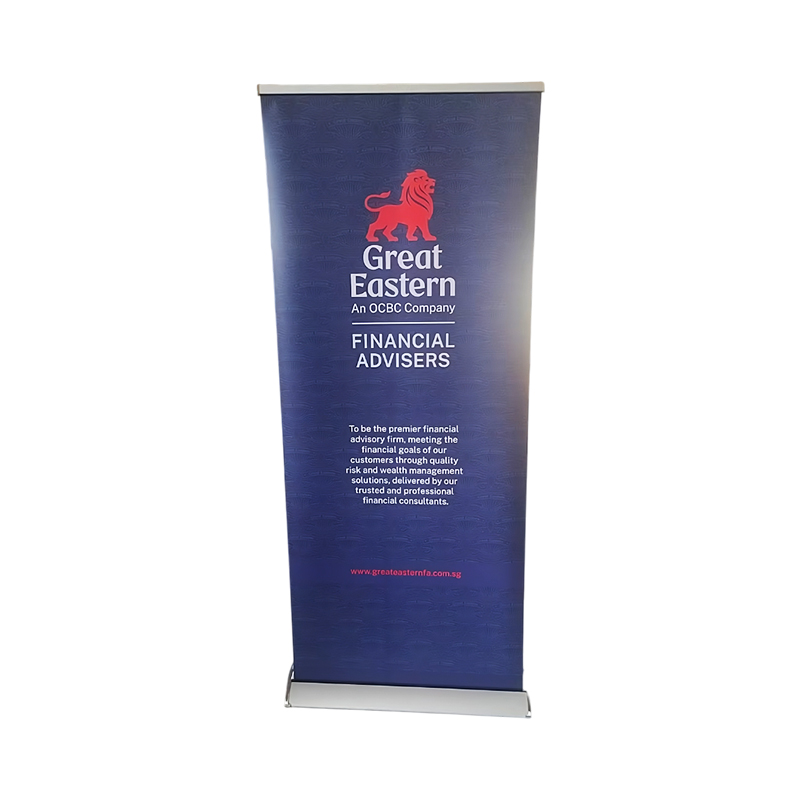 Pull Up Banner - Other corporate gifts for corporate gifting in Singapore with custom logo branding.Stand out at any event with a high-quality customised pull-up banner. Designed to reflect your brand with vibrant, full-colour printing and durable materials. Perfect for trade shows, retail displays, or promotional spaces.