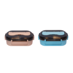 2 Compartments Lunch Box - lifestyle corporate gifts for corporate gifting in Singapore with custom logo branding.2 Compartments Lunch Box keeps your meals neatly separated for better portion control and freshness.
