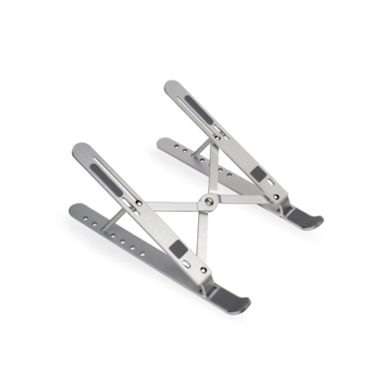 Aluminium Laptop Stand - branded tech gifts for corporate gifting in Singapore with custom logo branding.Aluminium Laptop Stand provides sturdy support and improved ergonomics for comfortable viewing.