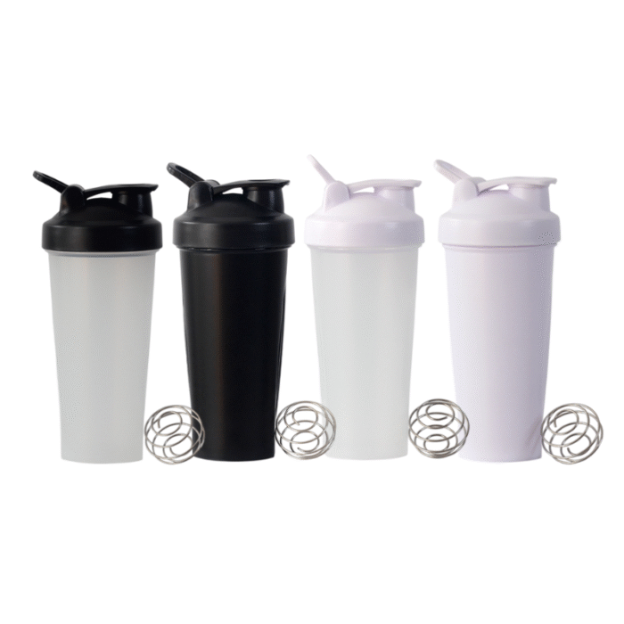 Shaker Bottle - branded drinkware for corporate gifting in Singapore with custom logo branding. Designed with a secure lid and mixing ball, it ensures smooth, lump-free drinks whether you’re at the gym, work, or on the go.