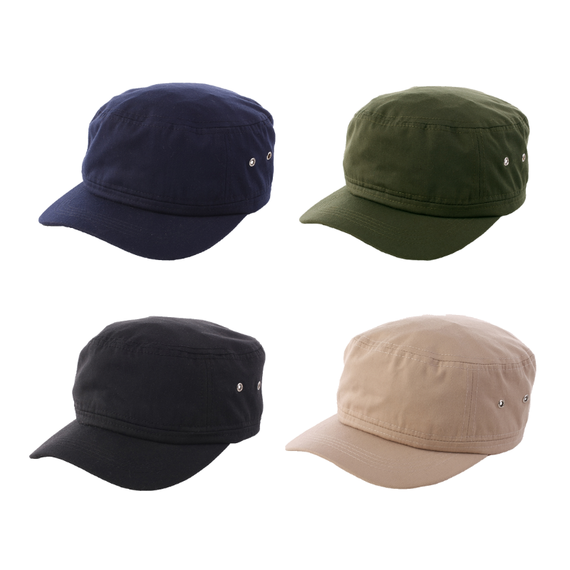 Customized Cotton Military Cap - custom corporate gift for corporate gifting in Singapore with custom logo branding. Elegant customized scarves featuring your company’s logo or design, perfect for corporate gifting. Crafted for comfort and everyday wear, it’s a thoughtful choice for branded giveaways.